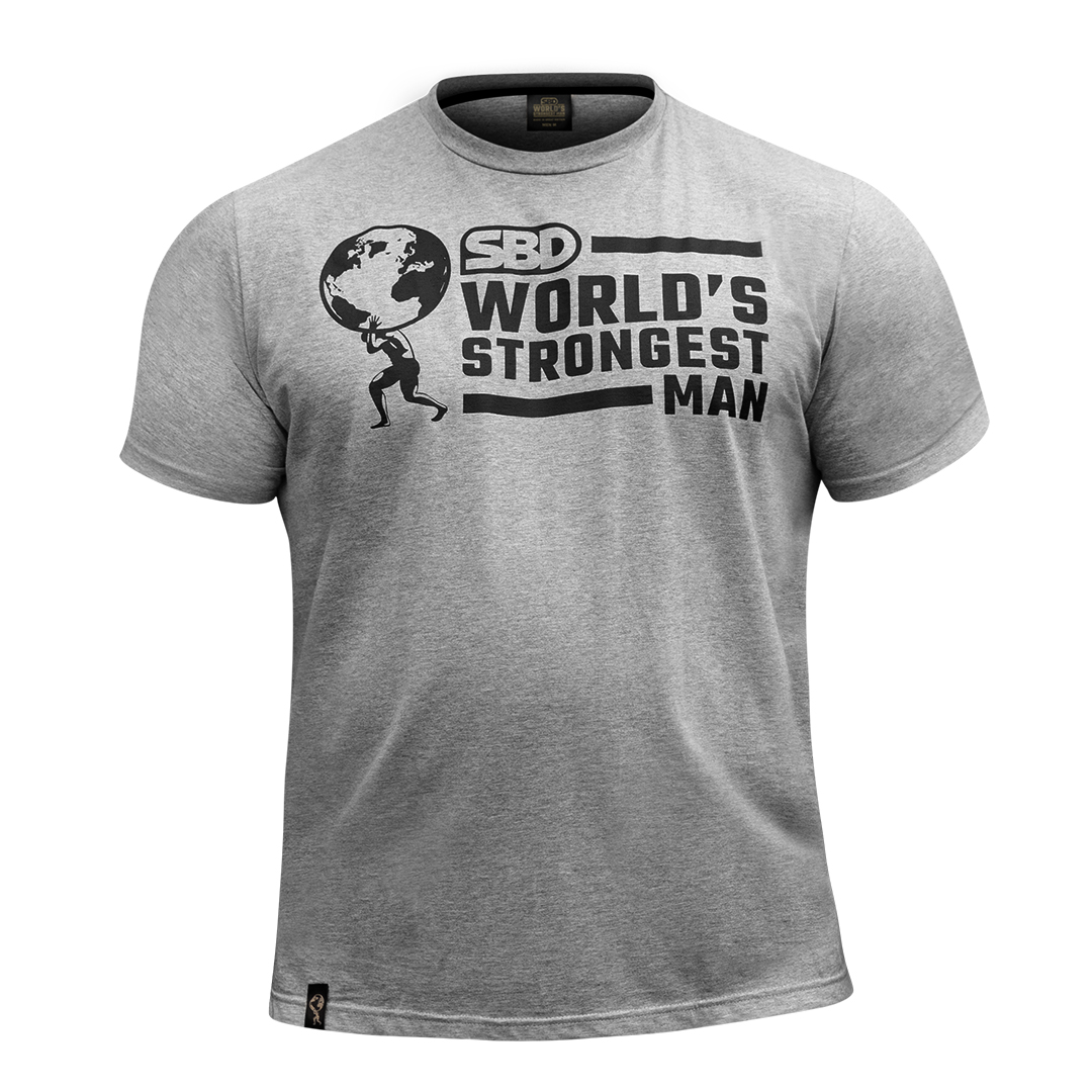 Mundos hombre más fuerte 2020 Oleksii Local Réplica Camiseta 3XL-5XL WSM Strongman
